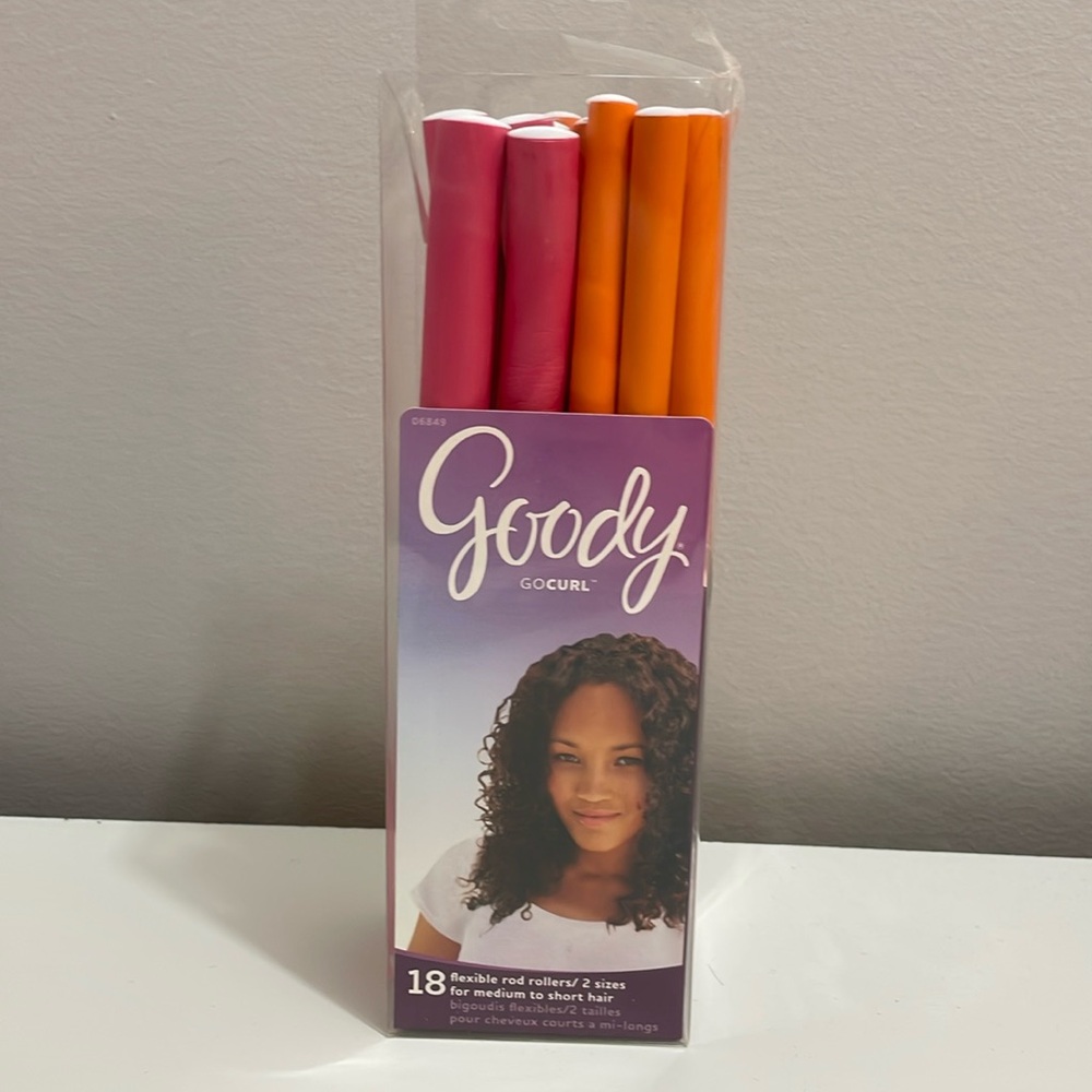Heatless hair curling rollers